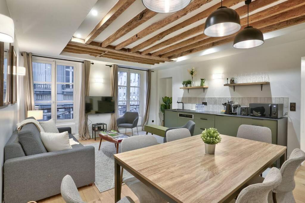 Magnifique Appartement Pour 6 - Montorgueil Paříž Exteriér fotografie