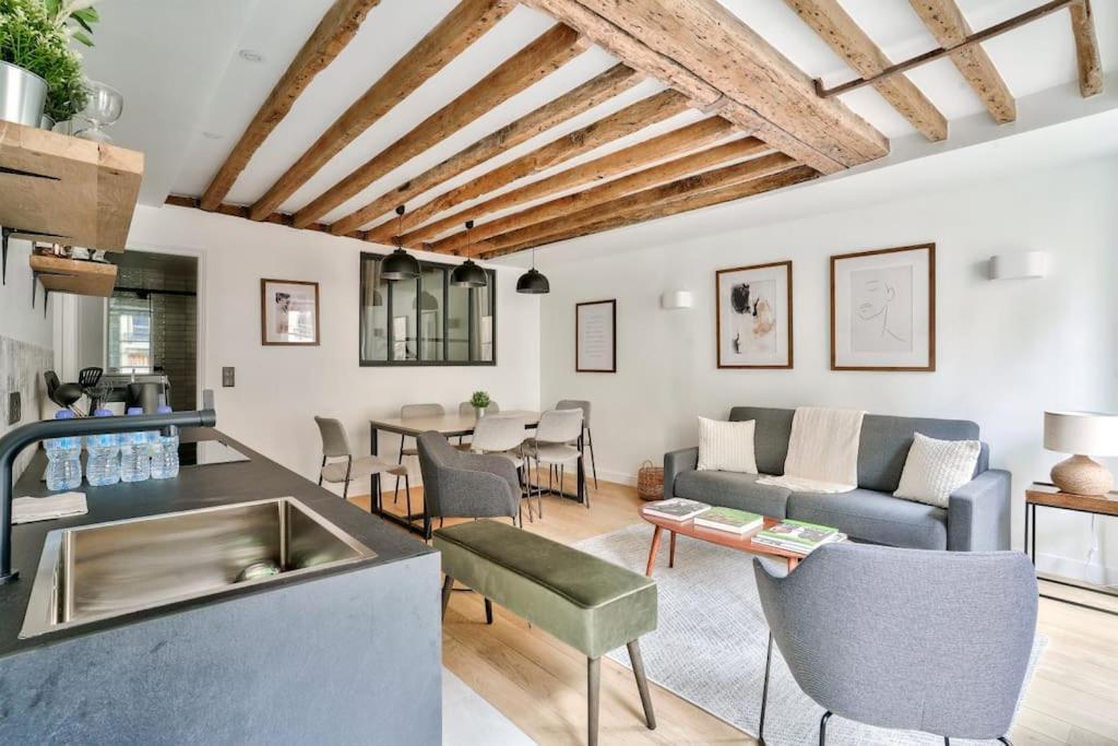 Magnifique Appartement Pour 6 - Montorgueil Paříž Exteriér fotografie