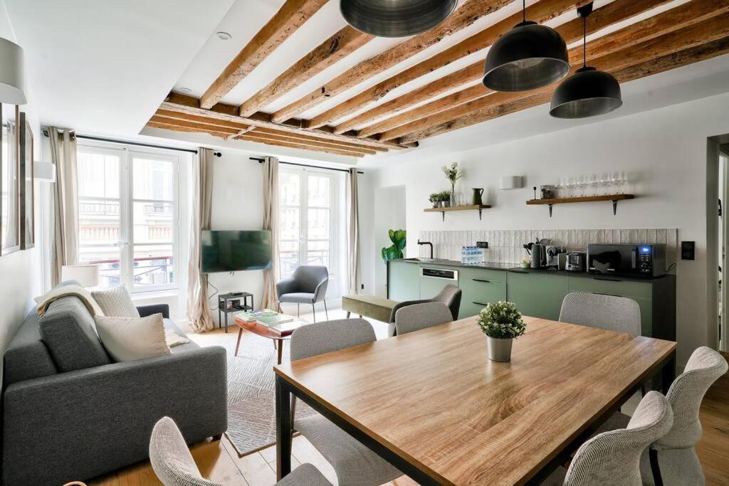 Magnifique Appartement Pour 6 - Montorgueil Paříž Exteriér fotografie